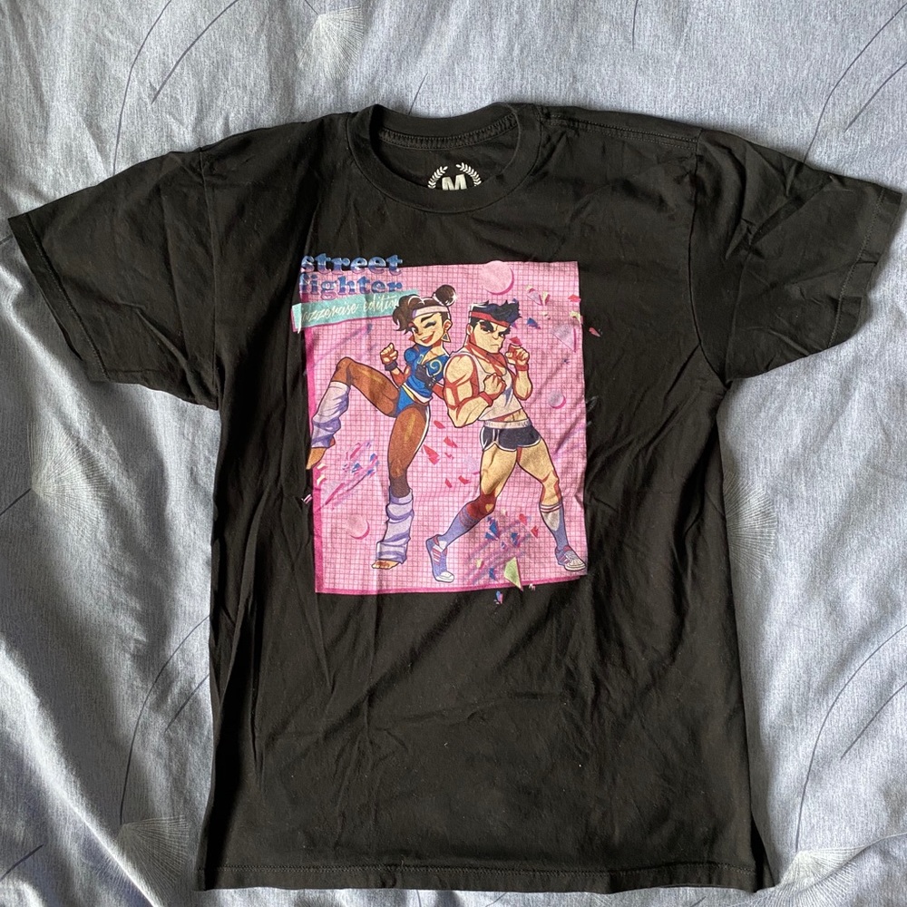 Tee Public Street Fighter 80s Workout tee